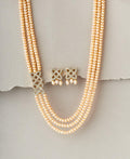 Gorgeous Pink Pearl Necklace Set - Chandrani Pearls