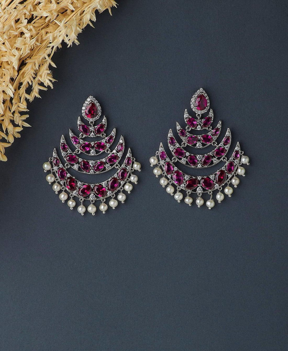 Gorgeous Real Pearl Hanging Earring - Chandrani Pearls