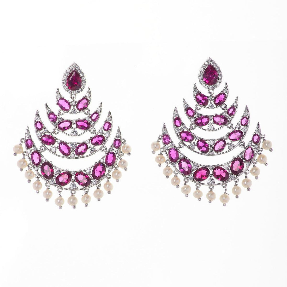 Gorgeous Real Pearl Hanging Earring - Chandrani Pearls