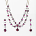 Gorgeous Real Pearl Necklace Set - Chandrani Pearls