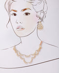Gorgeous Real Pearl Necklace Set - Chandrani Pearls