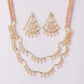 Gorgeous Real Pearl Necklace Set - Chandrani Pearls