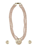 Gorgeous Real Pearl Necklace Set - Chandrani Pearls