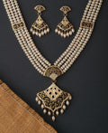 Gorgeous Real Pearl Necklace Set - Chandrani Pearls