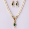Gorgeous Real Pearl Necklace Set - Chandrani Pearls