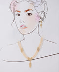 Gorgeous Real Pearl Necklace Set - Chandrani Pearls