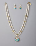 Gorgeous Real Pearl Necklace Set - Chandrani Pearls