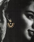 Gorgeous Stone Studded Pearl Earring - Chandrani Pearls