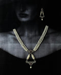 Gorgeous White Pearl Rani Har Necklace Set - Chandrani Pearls