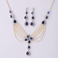Gorgeous and Trendy Real Pearl Necklace Set - Chandrani Pearls