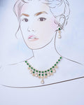 Gorgeous and Trendy Real Pearl Necklace Set - Chandrani Pearls
