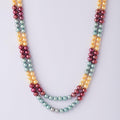 Graceful Multi Colour Pearl Necklace - Chandrani Pearls