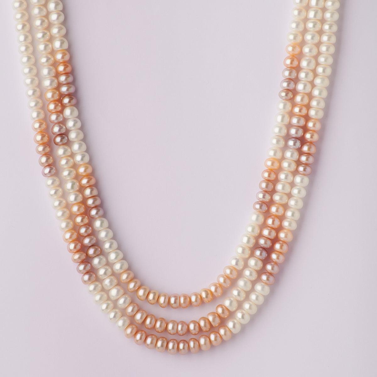 Graceful Real Pearl Necklace - Chandrani Pearls