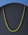 Graduation Green Colour Pearl Necklace - Chandrani Pearls