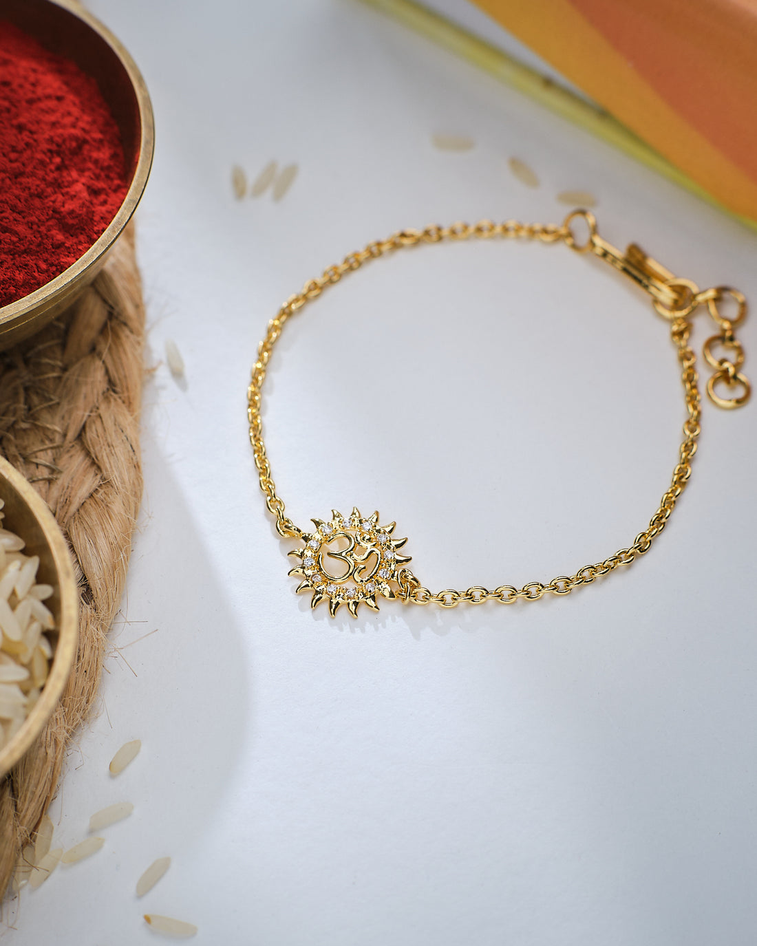 Lovely OM Cute Rakhi for Brother