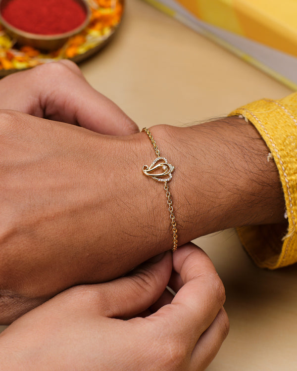 Precious & Adorable Ganpati Rakhi For Beloved Bhaiya