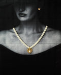 Heart Real Pearl Necklace Set - Chandrani Pearls