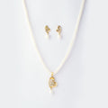 Heart Real Pearl Necklace Set - Chandrani Pearls