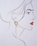 Hridayanuga - Sound Of The Heart Pearl Earring - Chandrani Pearls