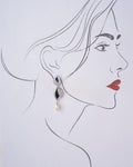 Impeccable Elegance Drop Pearl Earrings - Chandrani Pearls