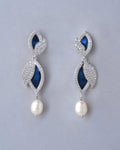 Impeccable Elegance Drop Pearl Earrings - Chandrani Pearls