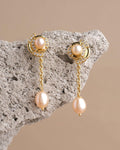 Kosavasin -Golden Sands Delight Pearl Earring - Chandrani Pearls