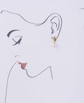 Leaf Real Pearl Hang Earring - Chandrani Pearls