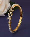 Leafy Classy Real Pearl Bangle - Chandrani Pearls