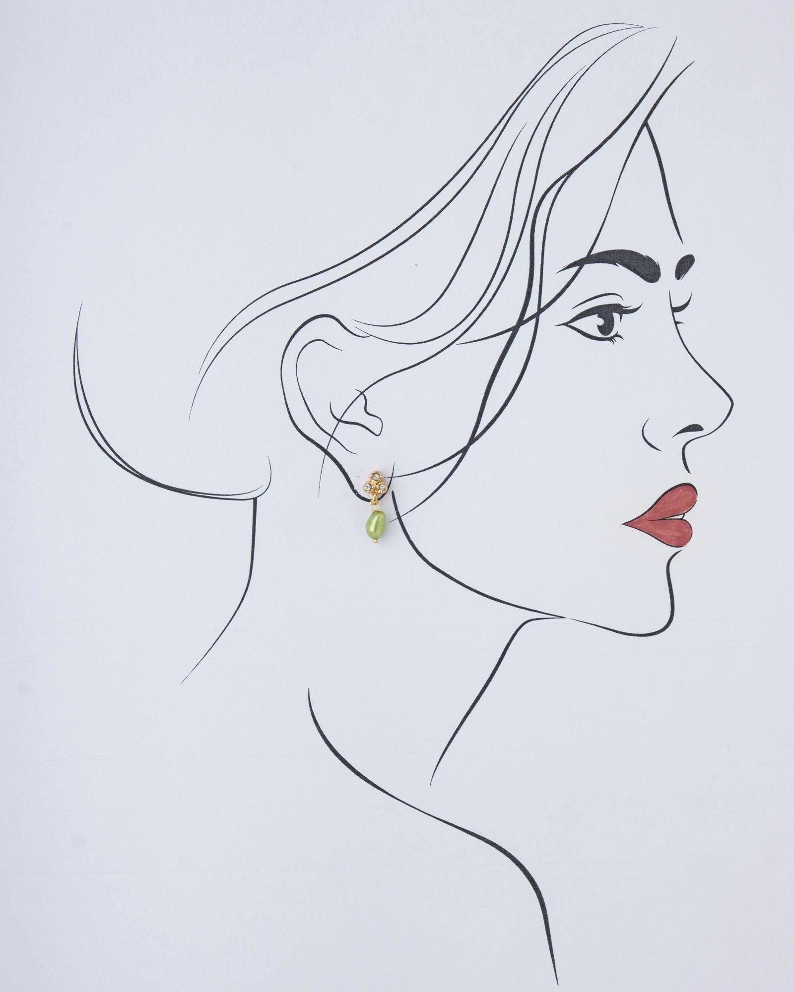 Little Pretty Hang Pearl Earring - Chandrani Pearls