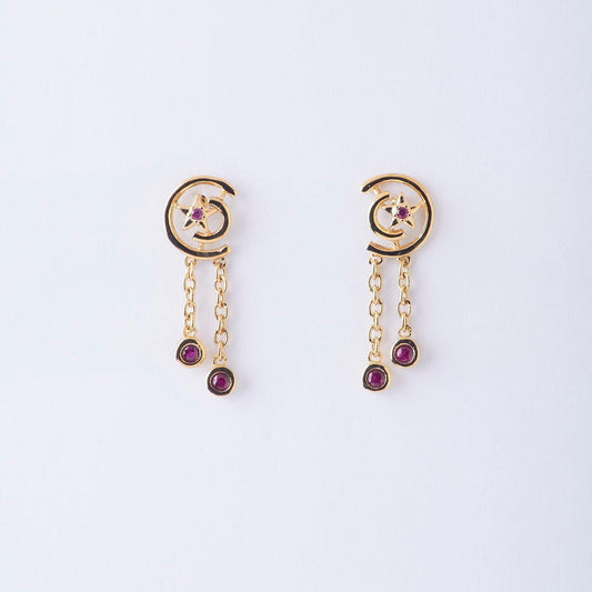 Little Star Hanging Earring - Chandrani Pearls