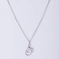 Lord Ganesha Silver Pendant with chain - Chandrani Pearls
