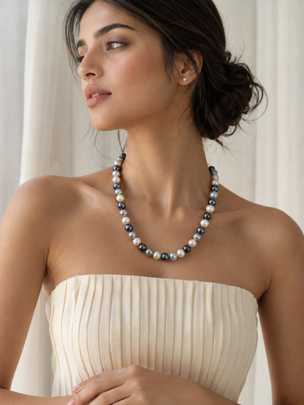 Midnight Pearl Harmony Mala