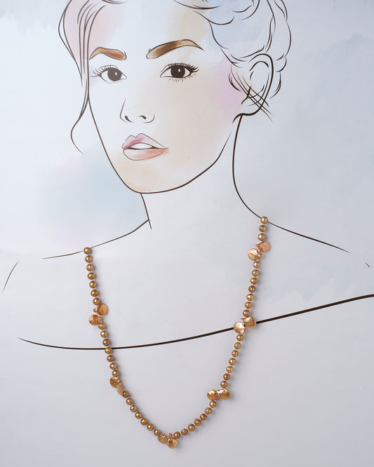 Umpteen Blossom Pearl Necklace