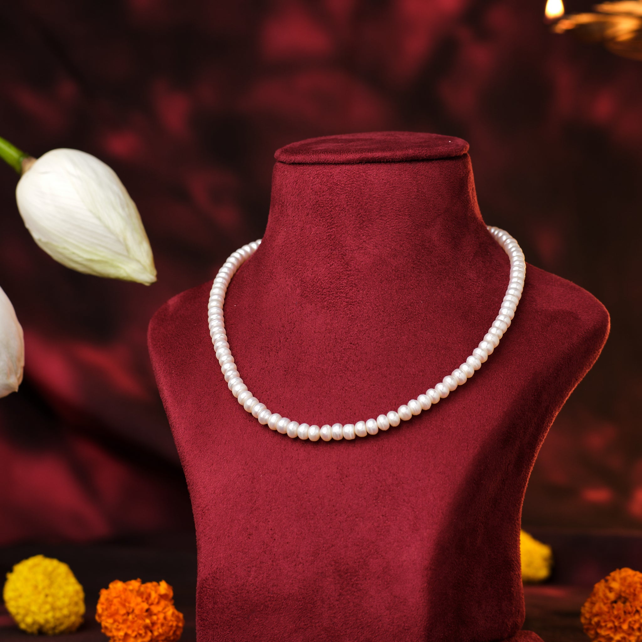 Classic Pearl Strand Necklace