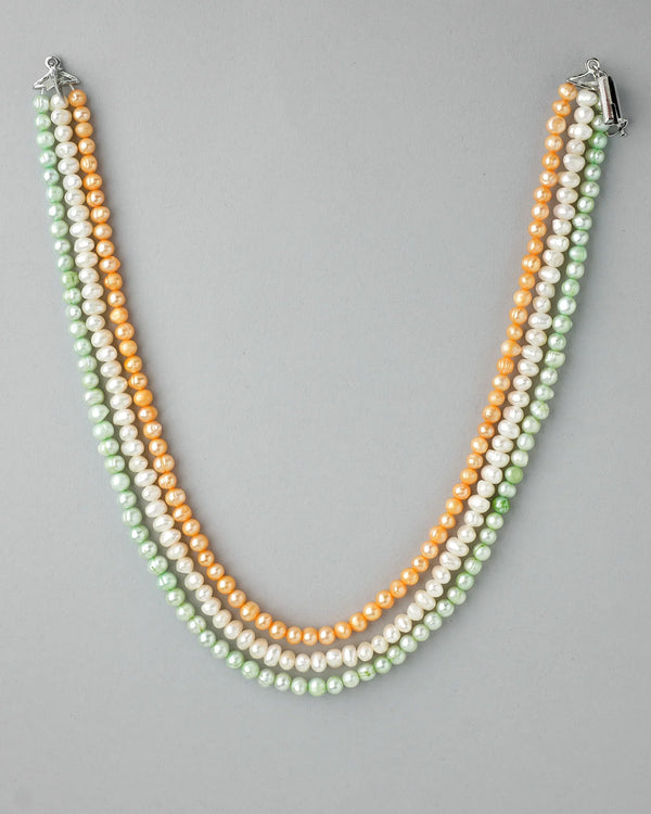 Elegant Patriotism Limited Edition Pearl Necklace