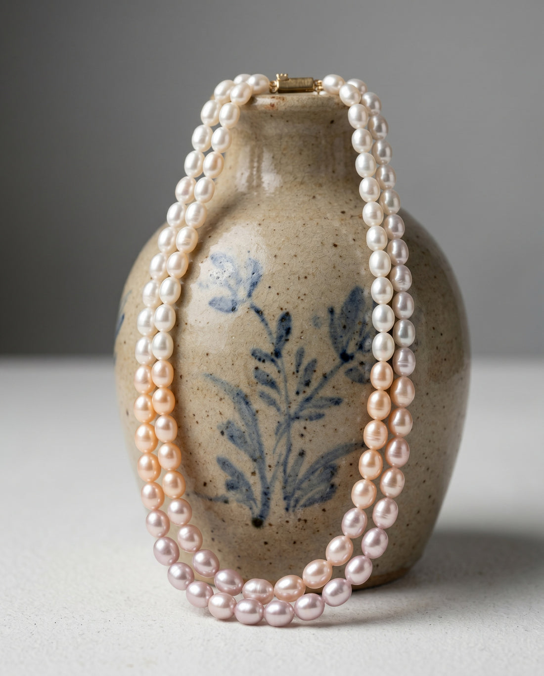 Aurora Blush Freshwater Pearl Necklace