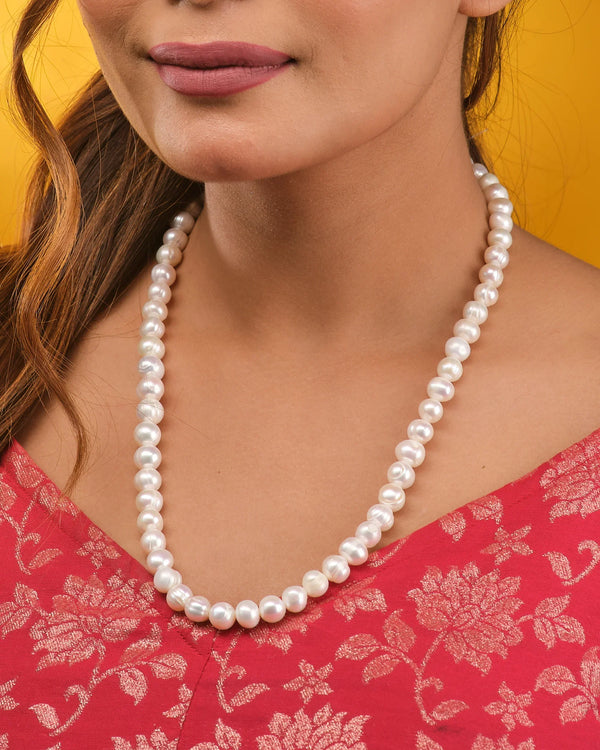 Layered Pearl Necklace