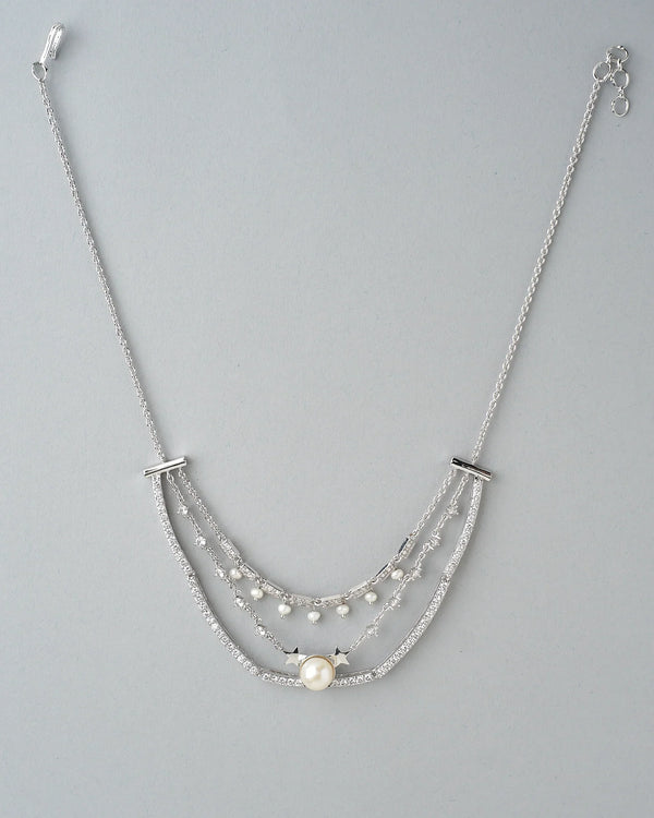 Free Spirit Pearl Chain Necklace