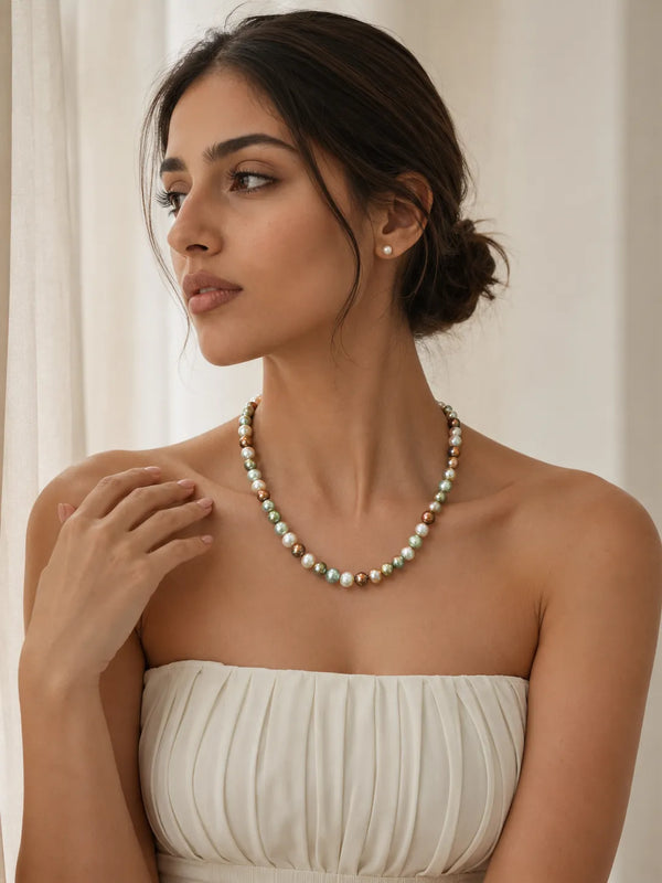 Multicolour Pearl Harmony Mala