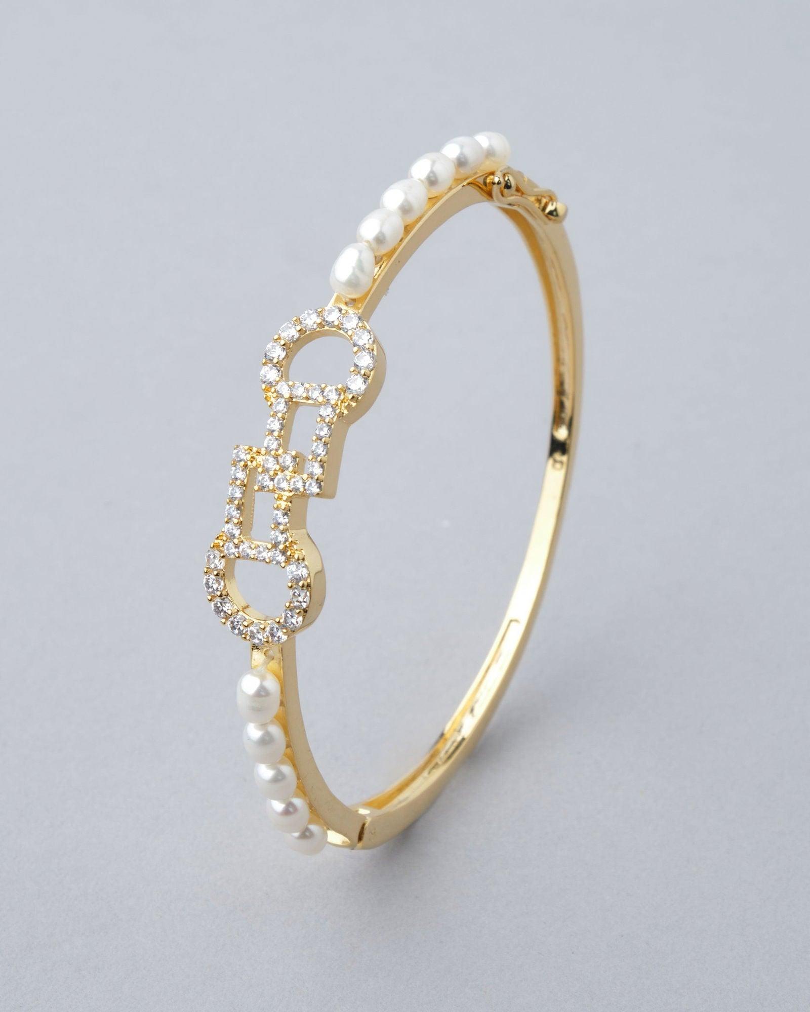 Minaret Pearl Bangle - Chandrani Pearls