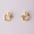 Mini Butterfly Pearl Studded Earring - Chandrani Pearls