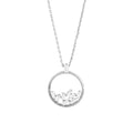 Minimalist Halo Pendant - Bold N' Italic