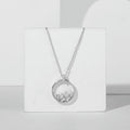 Minimalist Halo Pendant - Bold N' Italic