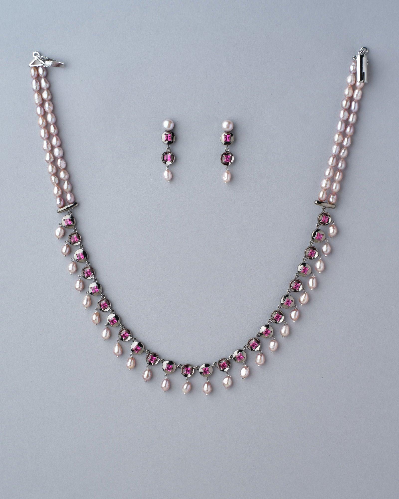 Mirian Pearl Necklace Set - Chandrani Pearls