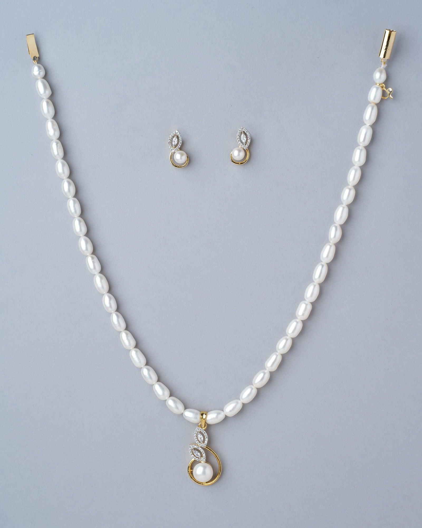 Modernity Perna  Necklace Set - Chandrani Pearls