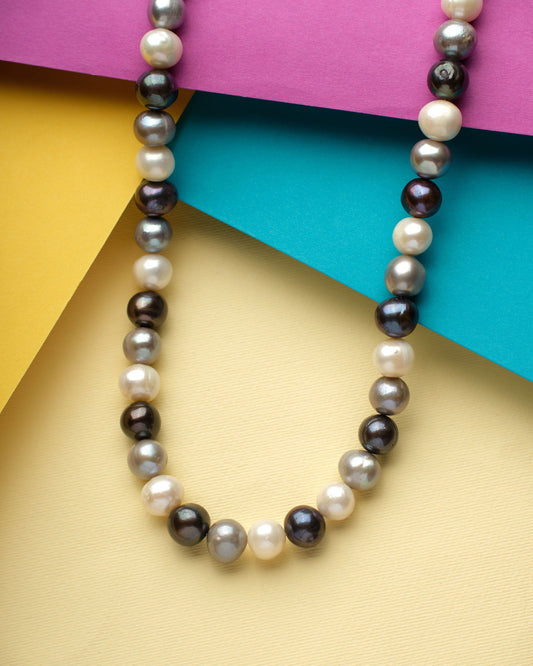 Multi Color Pearl Necklace - Chandrani Pearls