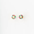 Navaratna Pearl Studded Earring - Chandrani Pearls