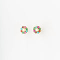 Navaratna Pearl Studded Earring - Chandrani Pearls
