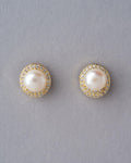 Oval Pearl Stud Earring - Chandrani Pearls