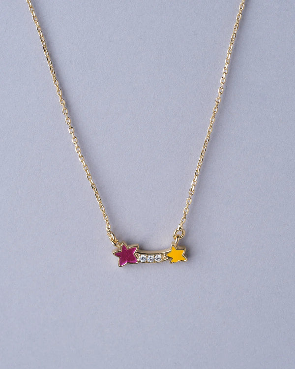 Dual Star Beautiful Pendant